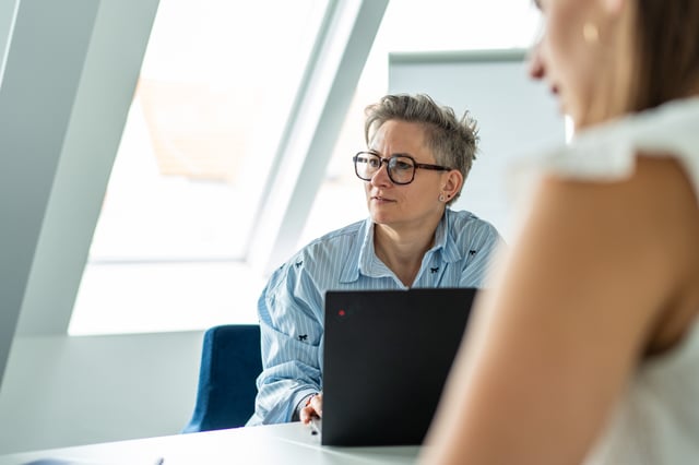 Person with Laptop