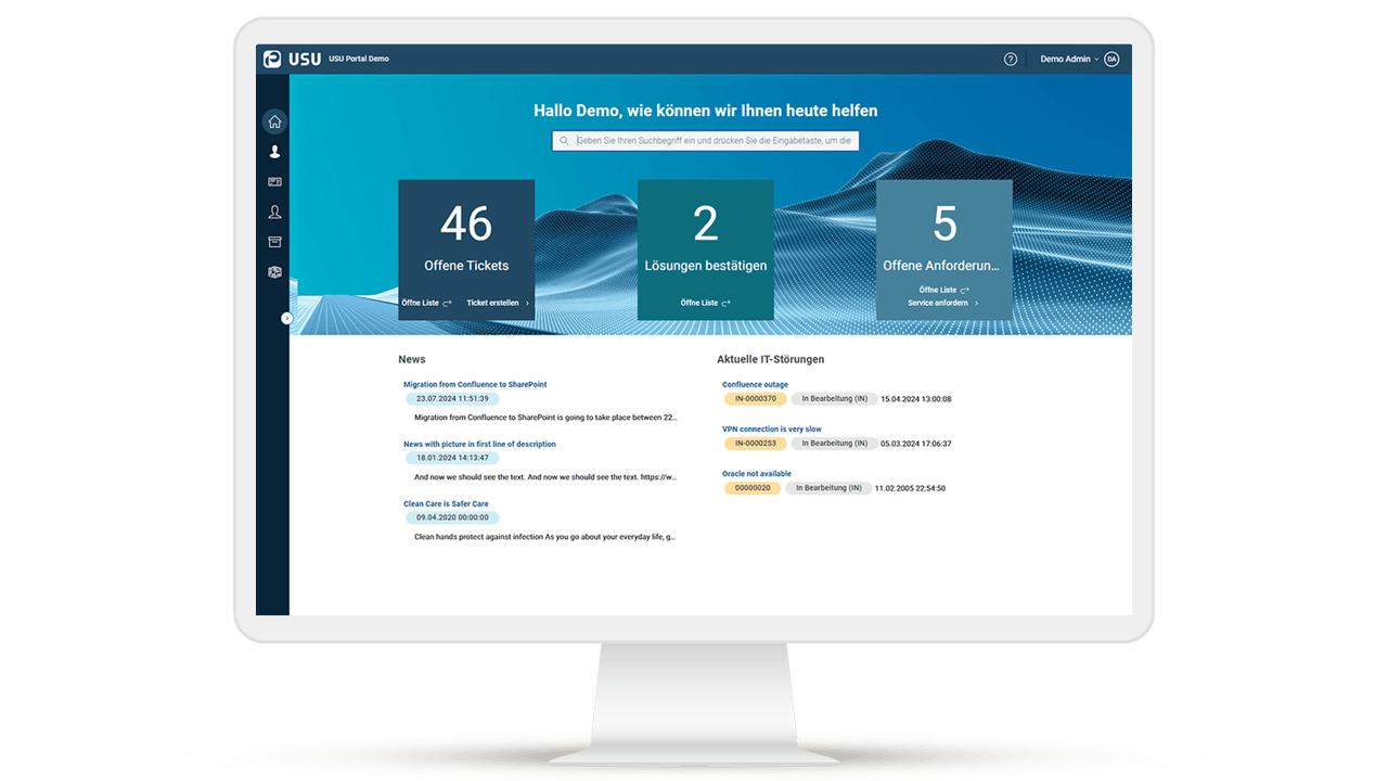 usu-service-management_it-self-service_welcome-page-de_1920x1080px