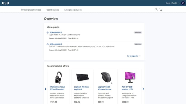 Catalogue de services IT & SLA Catalogue de services IT & SLA