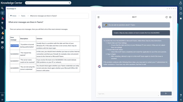 Gestion des connaissances IT