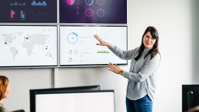Pillar-Page-ITAM-What-is-SAM-woman-explaining-graphs_1308902708