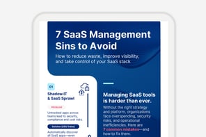 7 Sins in SaaS Management You Should Avoid