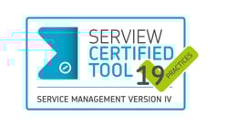Logo SERVIEW® - Solution USU officiellement testée et prête à l'emploi