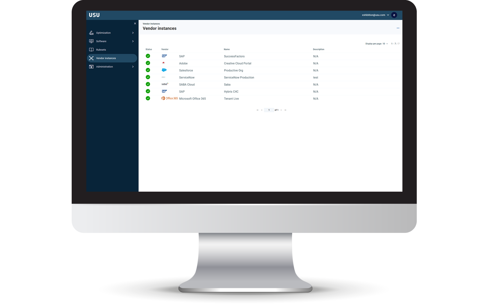 USU Software Asset Management - SaaS Optimization