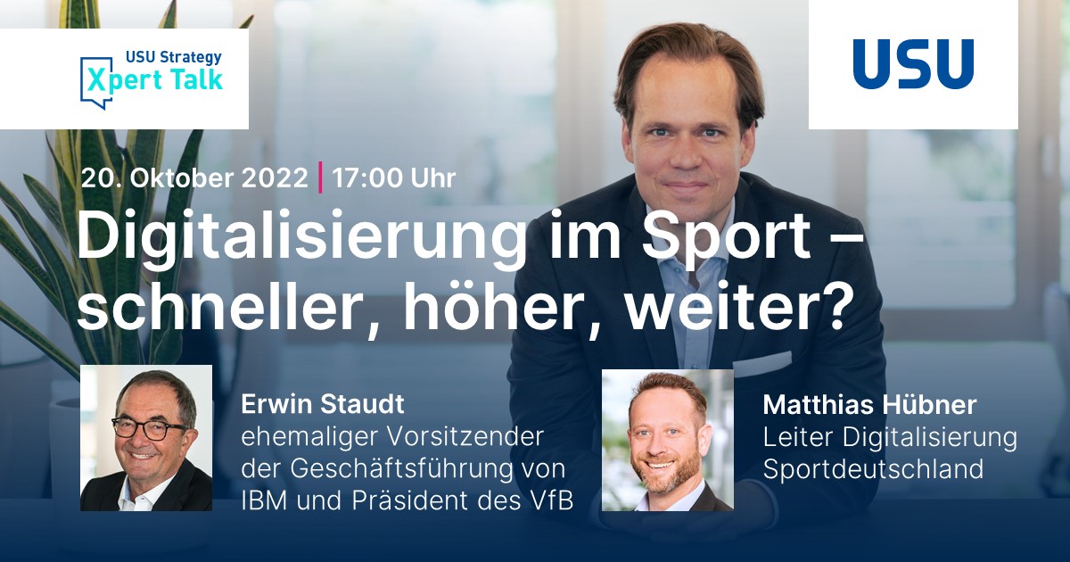 Xpert Talk Digitalisierung im Sport