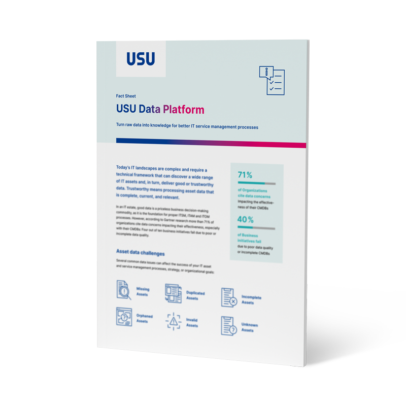 USU Data Platform factsheet