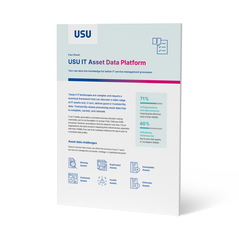 IT Asset Data Platform Factsheet Cover