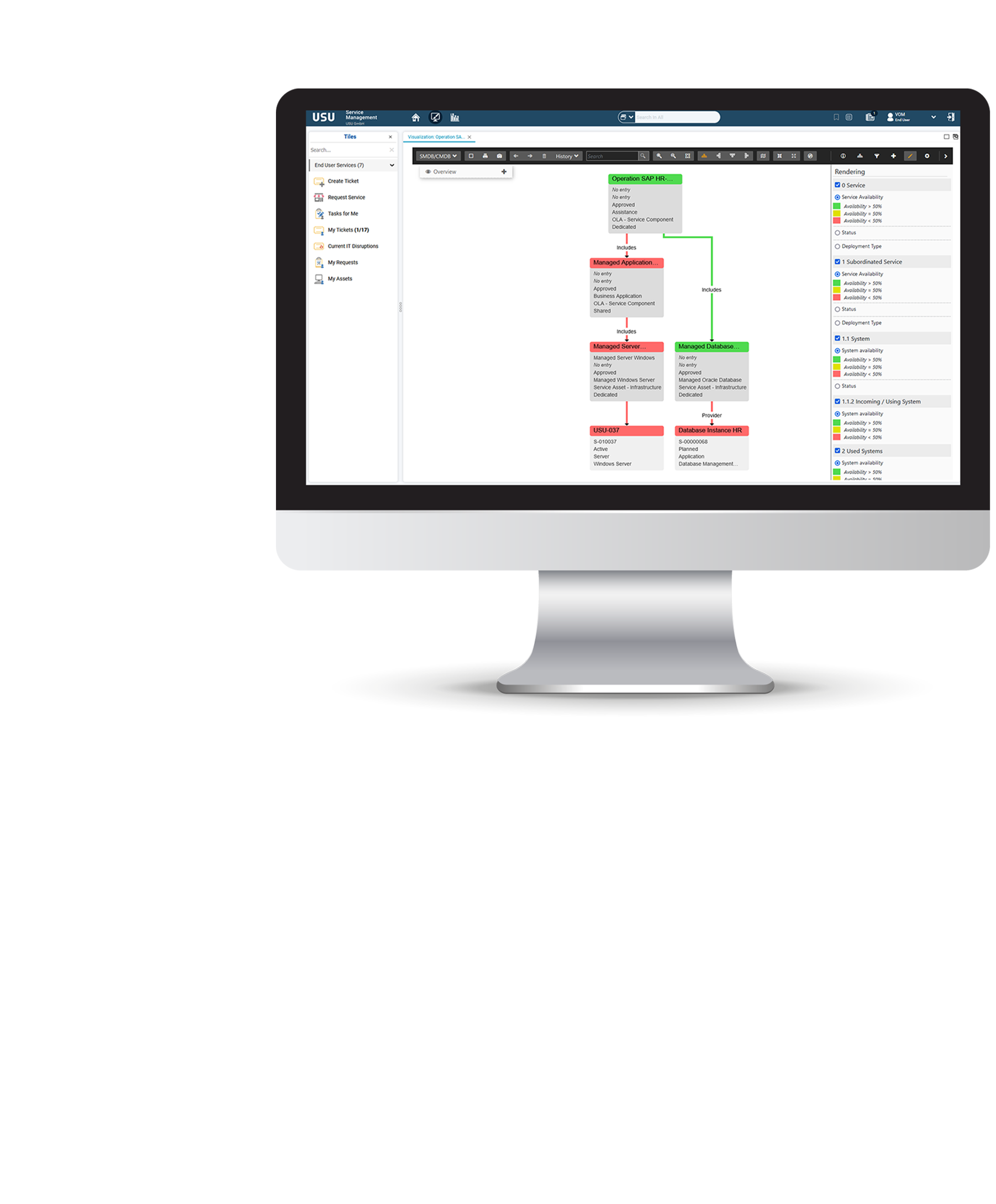 USU IT Service Management - IT Change & Configuration Management