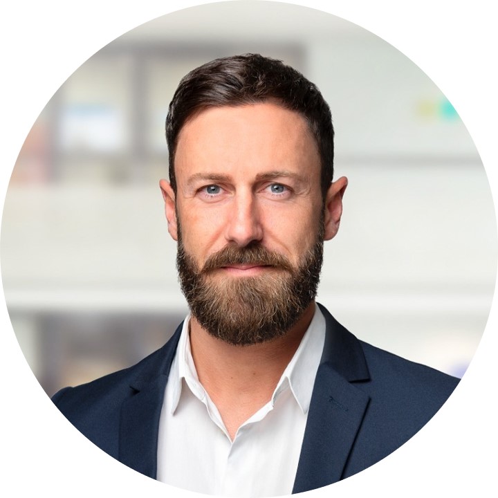 Daniel Decker rund weiß