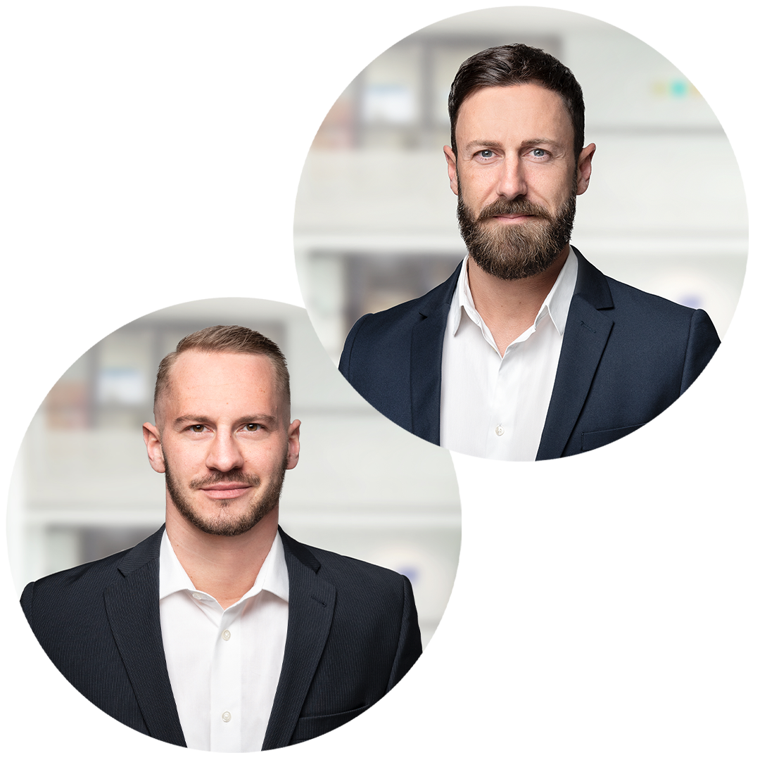 Daniel Decker und Stephano Gerads